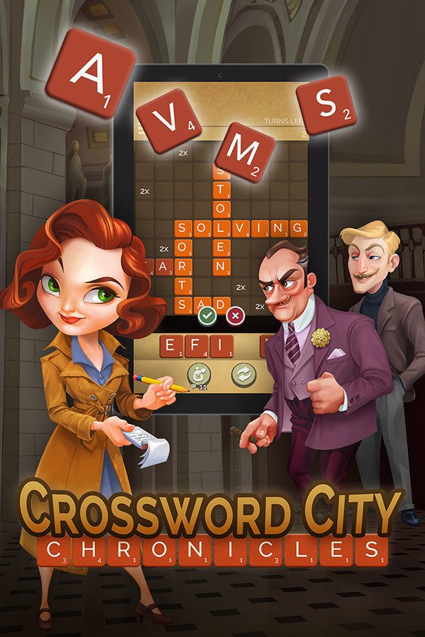 Steam portrait for Crossword City Chronicles.