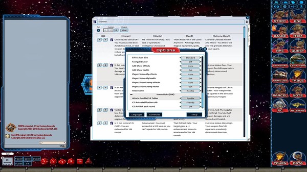 Скриншот из Fantasy Grounds - Starfinder RPG - Starfinder Critical Fumble Deck