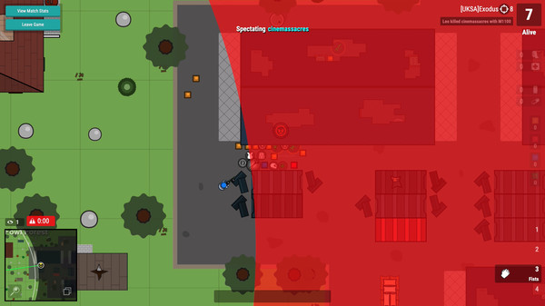 Скриншот из surviv.io - 2D Battle Royale