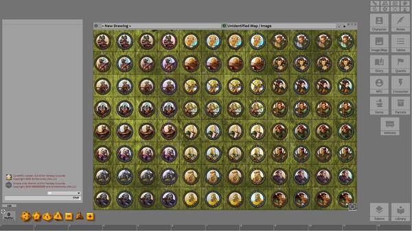 Скриншот из Fantasy Grounds - March of the Elves