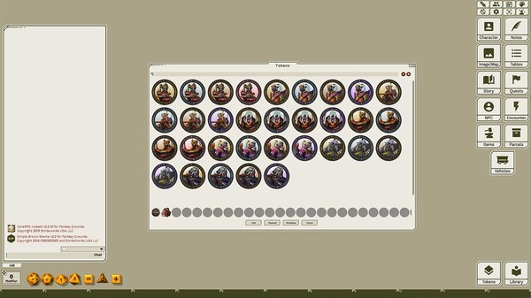Скриншот из Fantasy Grounds - March of the Elves