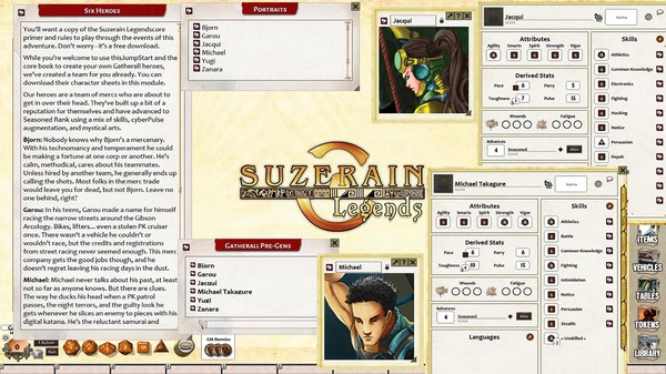 Скриншот из Fantasy Grounds - Gatherall JumpStart