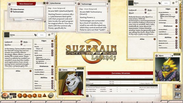Скриншот из Fantasy Grounds - Gatherall JumpStart