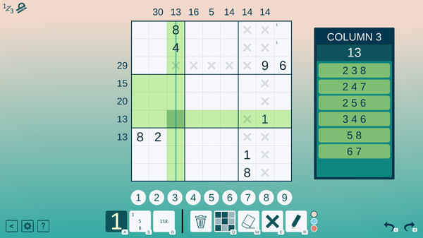 Скриншот из Miracle Sudoku