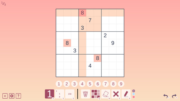 Скриншот из Miracle Sudoku