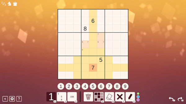 Скриншот из Miracle Sudoku