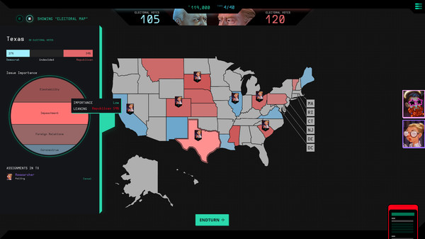 Скриншот из Electioneering