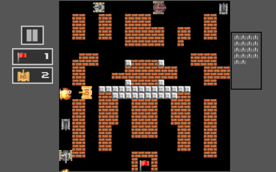 Скриншот из Tank Shoot 2D - Battle to save City Flag