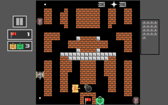 Скриншот из Tank Shoot 2D - Battle to save City Flag