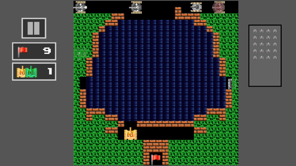 Скриншот из Tank Shoot 2D - Battle to save City Flag