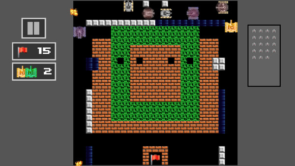 Скриншот из Tank Shoot 2D - Battle to save City Flag