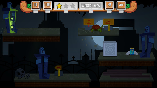 Turtle vs. Portal game for Linux 1