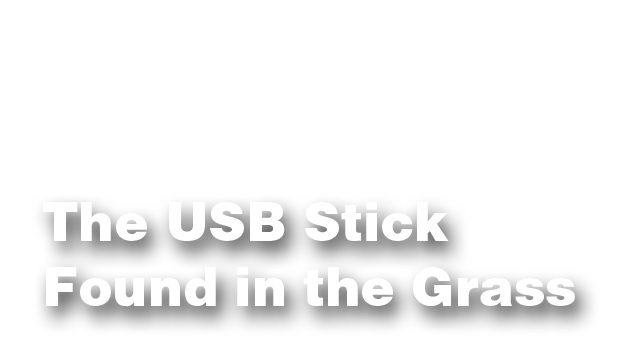 The USB Stick Found in the Grass Logo
