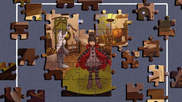The Adventures of Wolf and Hood - A Jigsaw Tale game for Linux 1