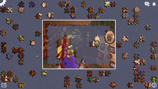 The Adventures of Wolf and Hood - A Jigsaw Tale game for windows Pc 1