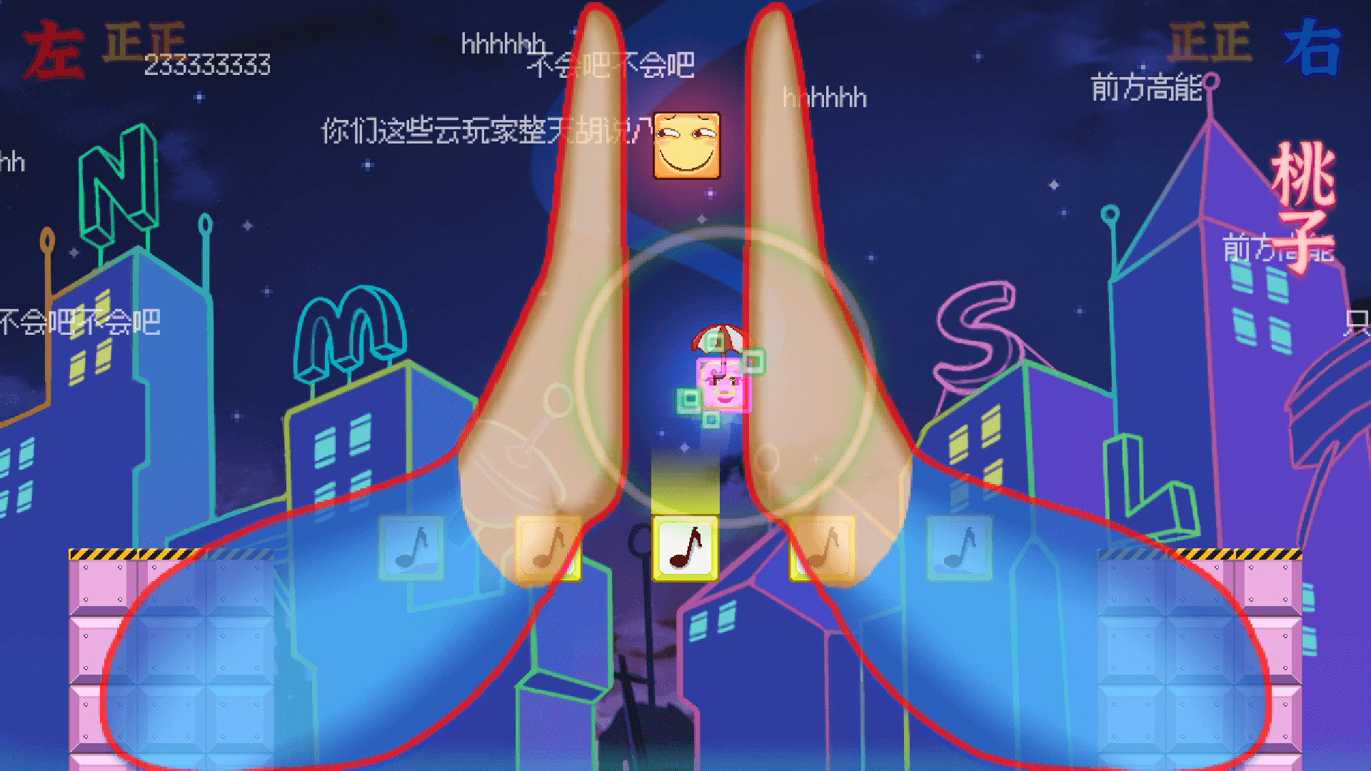 方块给爷爬