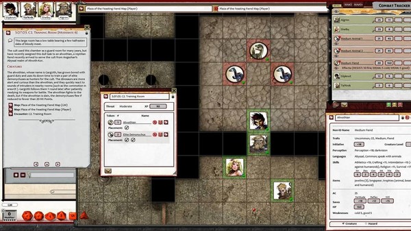 Скриншот из Fantasy Grounds - Pathfinder RPG 2 - Pathfinder Adventure: The Slithering