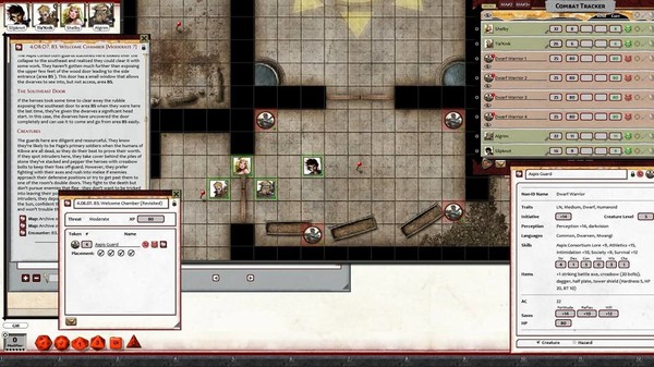 Скриншот из Fantasy Grounds - Pathfinder RPG 2 - Pathfinder Adventure: The Slithering
