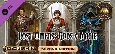 Fantasy Grounds - Pathfinder 2 RPG - Lost Omens: Gods & Magic cover art