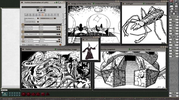 Скриншот из Fantasy Grounds - D&D Classics: Q1 Queen of the Demonweb Pits (1E)