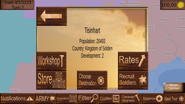 Скриншот из Caravan Trade Tycoon