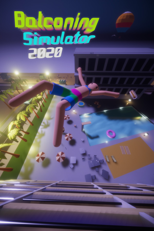 Steam portrait for Balconing Simulator 2020.