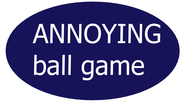 ANNOYING ball game Logo