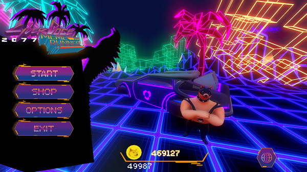 Скриншот из Cyber-doge 2077: Meme runner Скриншот из Cyber-doge 2077: Meme runner