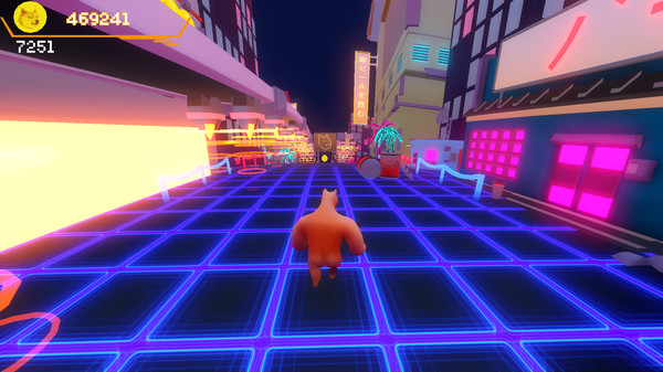 Скриншот из Cyber-doge 2077: Meme runner Скриншот из Cyber-doge 2077: Meme runner