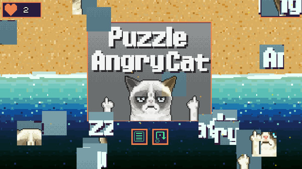 Скриншот из Puzzle Angry Cat Скриншот из Puzzle Angry Cat