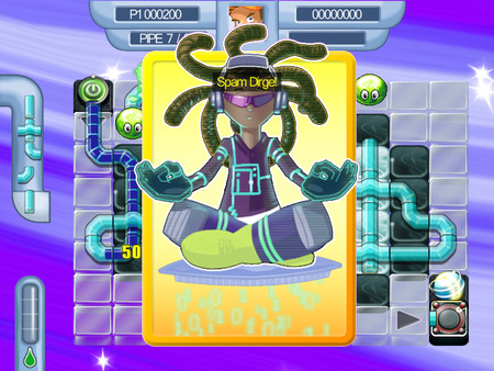 Скриншот из Pipemania