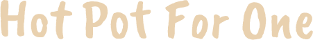 Hot Pot For One Logo