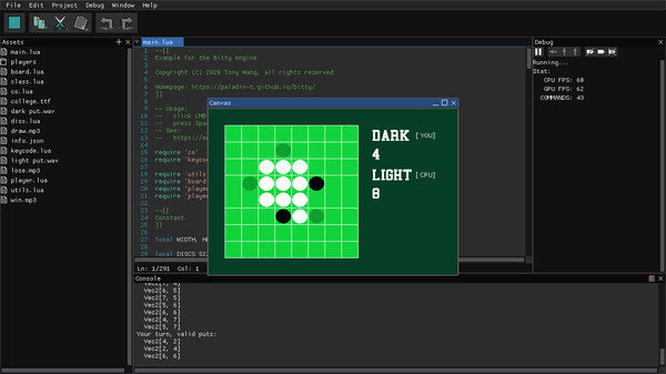 Bitty Enginefor windows and Linux 1