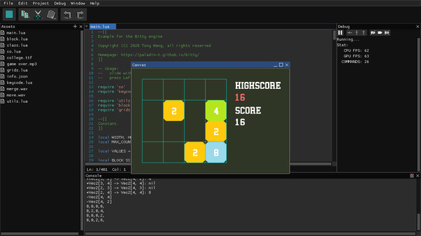 Bitty Engine game for windows Pc 1
