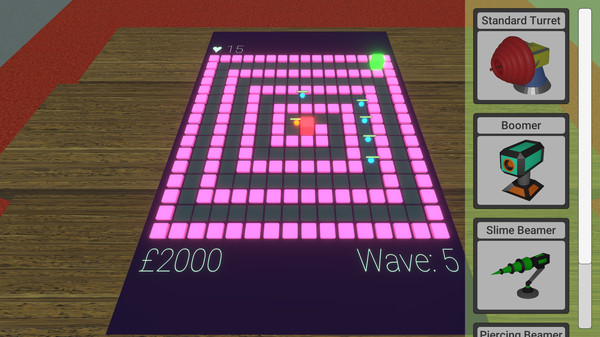 Скриншот из Table Top Turrets