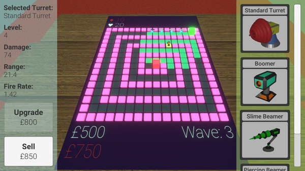 Скриншот из Table Top Turrets