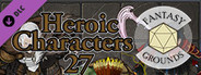 Fantasy Grounds - Devin Night Token Pack 140: Heroic Characters 27