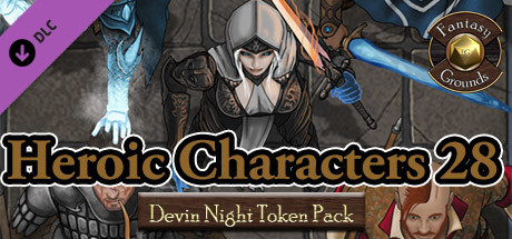 Fantasy Grounds - Devin Night Token Pack 141: Heroic Characters 28 cover art