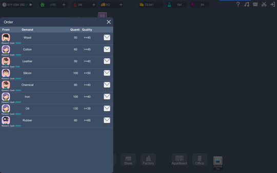 Capital Simulator game for Linux 1