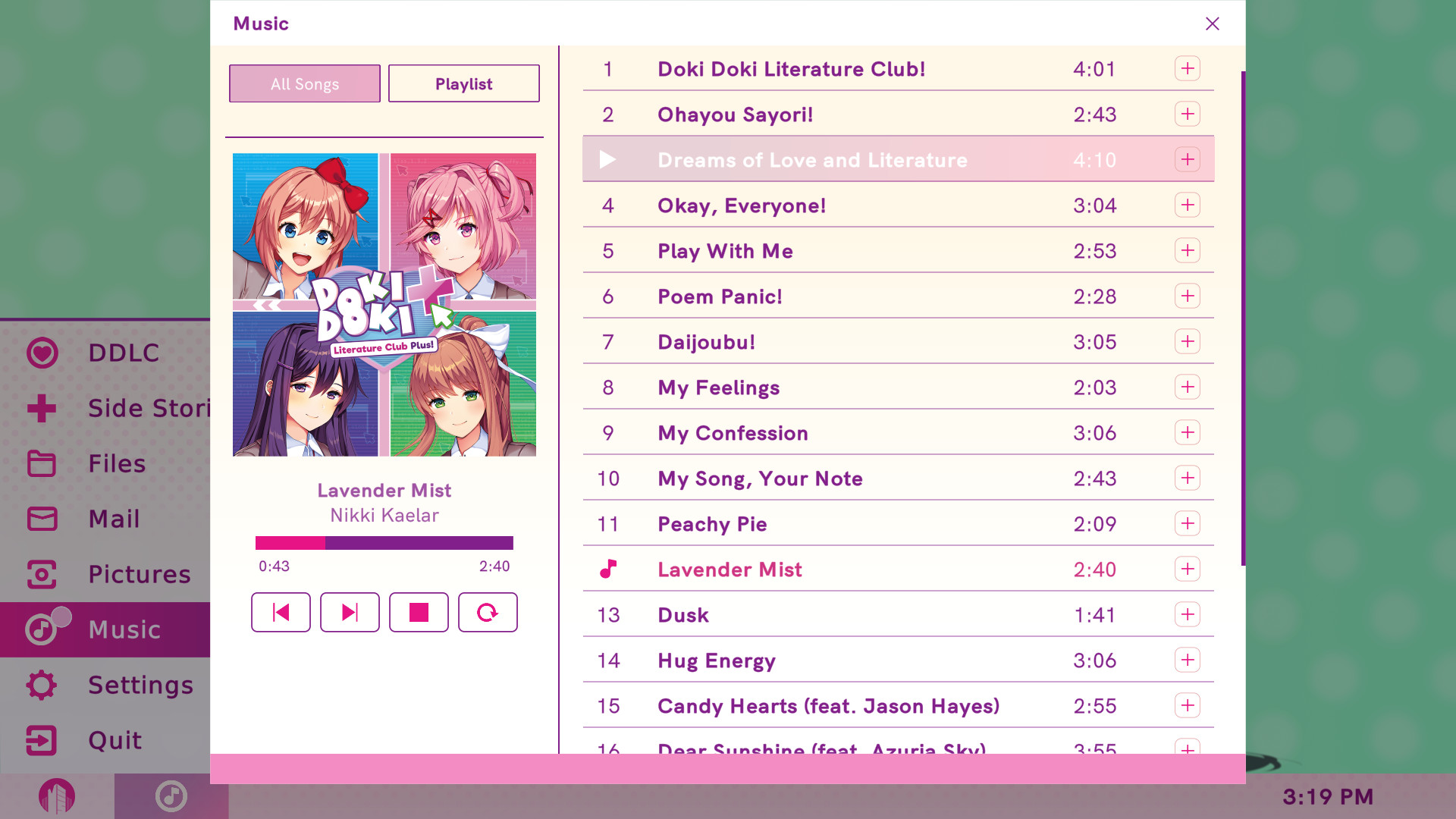 欢迎加入心跳文学部!/Doki Doki Literature Club Plus!(V.1.2417881+DLC)