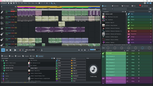 Скриншот из Music Maker Free Steam Edition