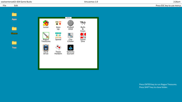 Amusemos game for Linux 1
