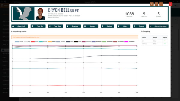 Скриншот из Draft Day Sports: Pro Football 2021