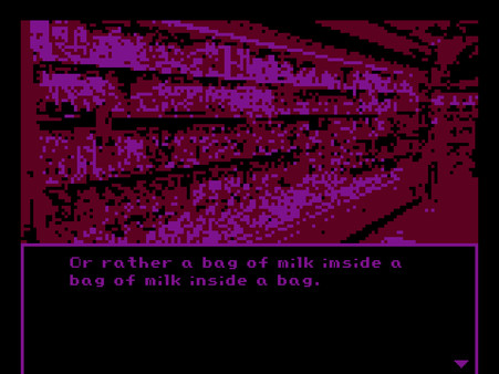 Milk inside a bag of milk inside a bag of milk game for Linux 1