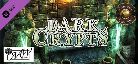 Fantasy Grounds - Black Scrolls Dark Crypts (Map Tile Pack) cover art