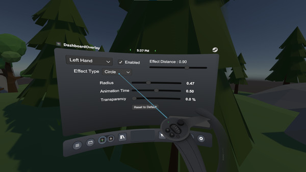 Скриншот из OVR Locomotion Effect