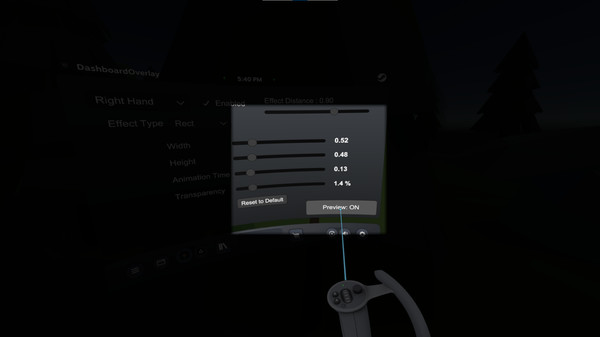 Скриншот из OVR Locomotion Effect