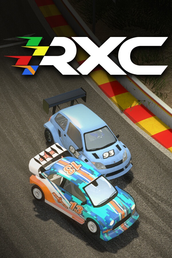 Steam portrait for RXC - Rally Cross Challenge.