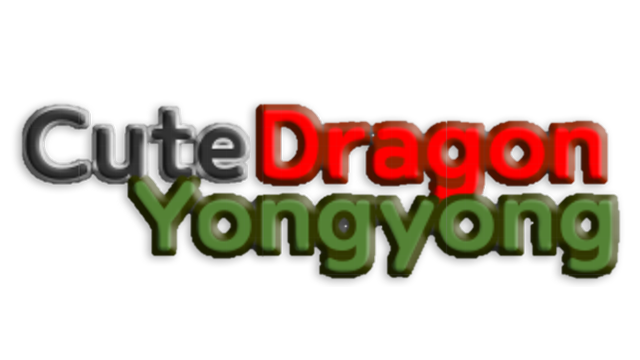 Cute dragon Yongyong Logo