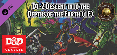 Fantasy Grounds - D&D Classics: D1-2 Descent into the Depths of the Earth (1E) cover art